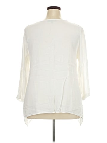 Karen Kane 3/4 Sleeve Blouse (view 2)