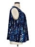 Jones Studio Blue Sleeveless Blouse Size XL - photo 4