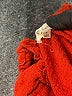 Madewell 100% Cotton Solid Orange Texture &amp; Thread Drawstring Top Size S - photo 9