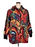 Shein Curve 100% Polyester Print Red Raincoat Size 18 Plus (3) - photo 1