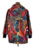 Shein Curve 100% Polyester Print Red Raincoat Size 18 Plus (3) - photo 2