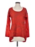 Cubism Red Pullover Sweater Size S - photo 1