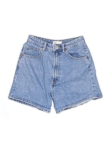 Zara Denim Shorts (view 1)