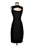 Cache Solid Black Cocktail Dress Size 2 - photo 1