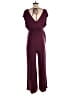 Old Navy - Maternity Solid Burgundy Jumpsuit Size Sm Maternity - photo 2