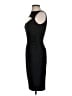 Cache Solid Black Cocktail Dress Size 2 - photo 5