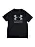 Under Armour 100% Polyester Black Active T-Shirt Size L (youth) - photo 1