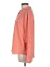 Express 100% Polyester Orange Long Sleeve Polo Size M - photo 5