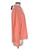 Express 100% Polyester Orange Long Sleeve Polo Size M - photo 4