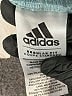 Adidas 100% Polyester Print Blue Track Pants Size 14 - photo 4