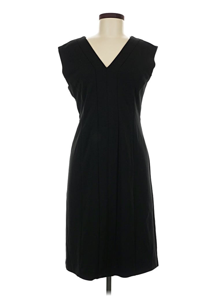 Pre-owned Violets & Roses Cocktail Dress In Black