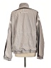 Reebok 100% Polyester Solid Gray Windbreaker Size L - photo 2