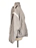 Reebok 100% Polyester Solid Gray Windbreaker Size L - photo 4