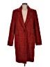 ZAC Zac Posen Tweed Brown Red Coat Size 8 - photo 1