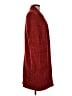 ZAC Zac Posen Tweed Brown Red Coat Size 8 - photo 4