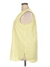 Chico's 100% Polyester Yellow Sleeveless Blouse Size XXL (4) - photo 5