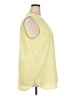 Chico's 100% Polyester Yellow Sleeveless Blouse Size XXL (4) - photo 4