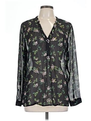 Liz Claiborne Long Sleeve Blouse (view 1)