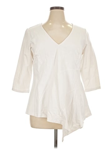 ELOQUII 3/4 Sleeve Blouse (view 1)
