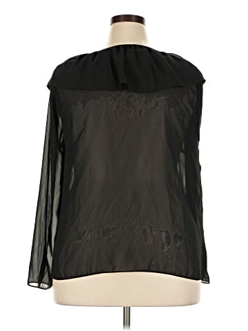 ELOQUII 3/4 Sleeve Blouse (view 2)