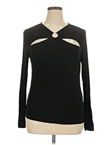 ELOQUII Long Sleeve Top (view 1)