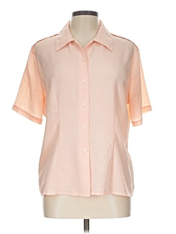 Impressions Short Sleeve Blouse (view 1)