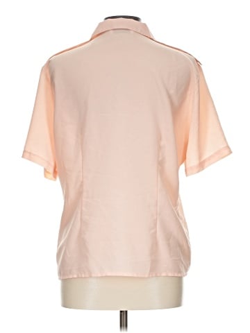 Impressions Short Sleeve Blouse (view 2)