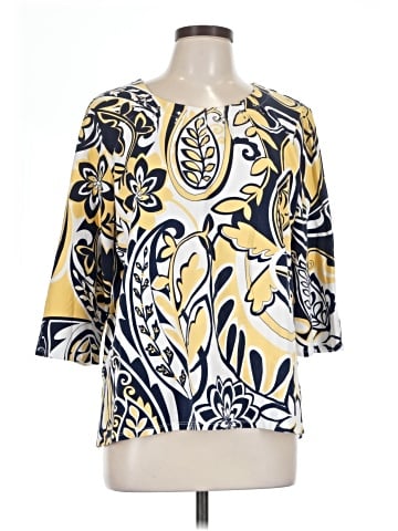 Alfred Dunner 3/4 Sleeve Blouse (view 1)