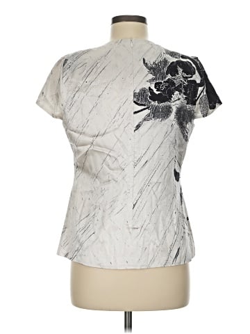 Elie Tahari Short Sleeve Blouse (view 2)
