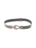 Chico's 100% Leather Gray Leather Belt Size S - photo 1