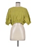 Primark Green 3/4 Sleeve Blouse Size 8 - photo 1