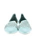 Coconuts Color Block Teal Flats Size 7 1/2 - photo 2