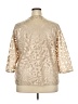 JM Collection Metallic Gold Jacket Size 2X - photo 2