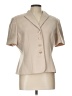 Le Suit 100% Polyester Ivory Blazer Size 12 Petite - photo 1