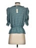 Max Studio 100% Polyester Teal 3/4 Sleeve Blouse Size XS - photo 2