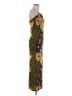 Chacok Print Yellow Cocktail Dress Size 8 (2) - photo 4