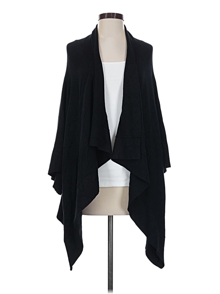 Pre-owned Red Cardigan Sweater In Black