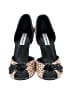 Steve Madden Animal Print Ivory Heels Size 7 - photo 2