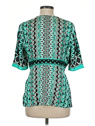 Elie Tahari Short Sleeve Blouse (view 2)