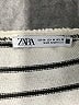 Zara Stripes Ivory Casual Dress Size M - photo 7