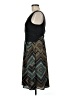 Amadi Chevron-herringbone Teal Cocktail Dress Size M - photo 5