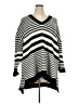 Ava & Viv Stripes Black Pullover Sweater Size 3X - photo 1