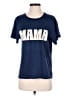 LETLUV Blue Short Sleeve T-Shirt Size S - photo 1