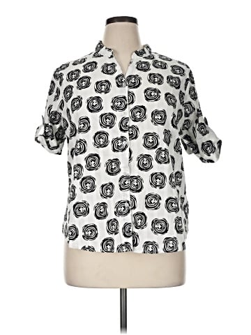 Allison Daley Short Sleeve Blouse (view 1)