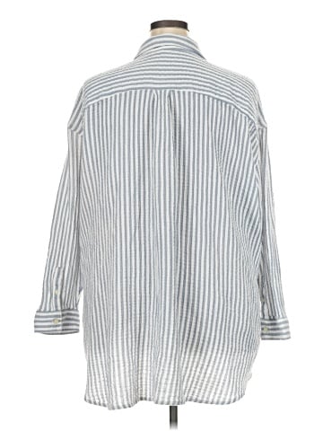 Caslon 3/4 Sleeve Button-Down Shirt (view 2)