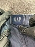 Gap 100% Lyocell Solid Blue Cargo Shorts Size M - photo 3