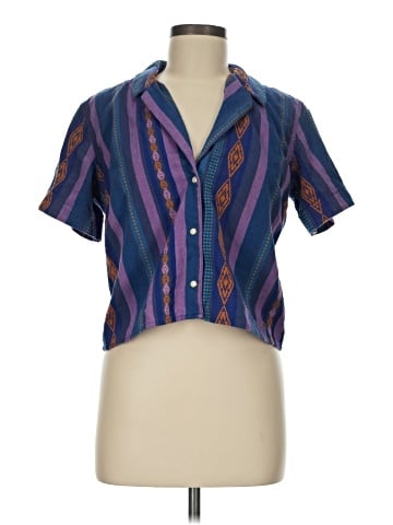 Wranger x Lainey Wilson Short Sleeve Blouse (view 1)