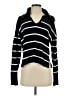 Express Stripes Black Pullover Sweater Size S - photo 1