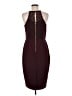 Taylor Solid Burgundy Cocktail Dress Size 8 - photo 2