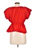 Sienna Sky Red Short Sleeve Blouse Size L - photo 2